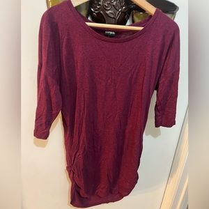 Express Dress burgundy